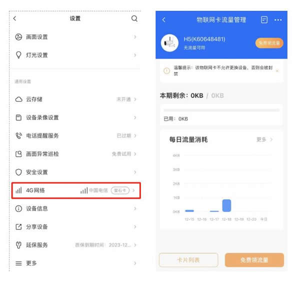 螢石：4G智能家居攝像機(jī)，如何消耗流量？