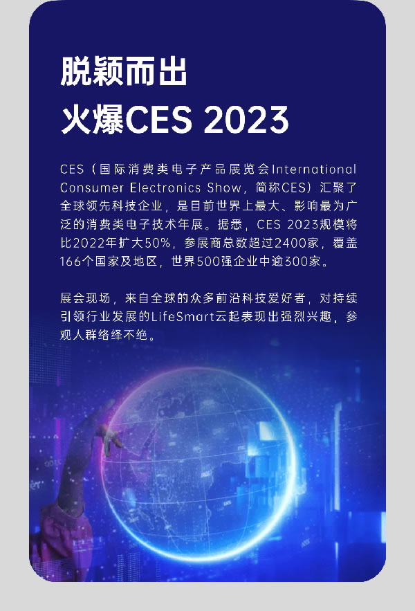 CES 2023，LifeSmart云起閃耀Las Vegas