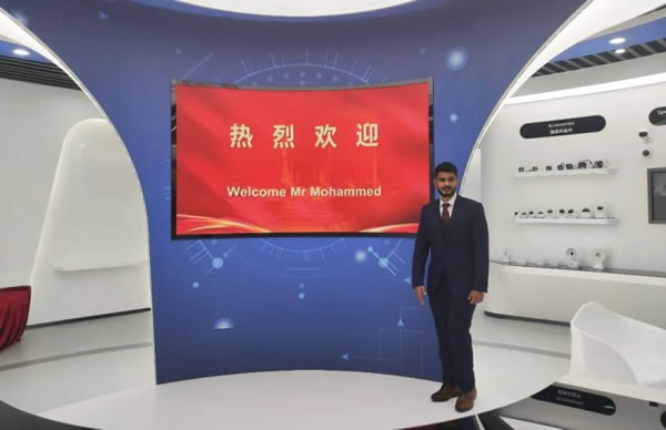 沙特市場(chǎng)合作伙伴到訪南京物聯(lián)智能鎖總部參觀_1