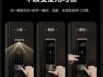 一握一推，螢石新款智能鎖帶你開(kāi)啟便捷生活