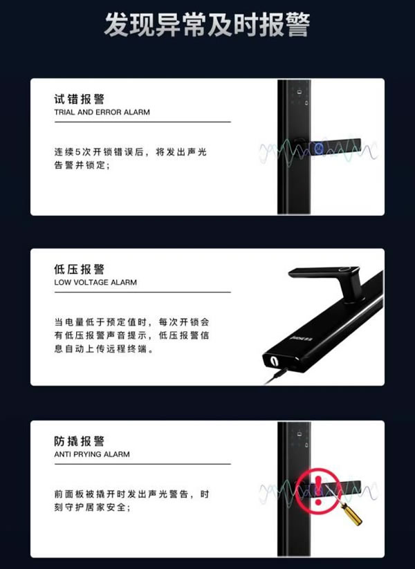 雅潔S300智能鎖，一握開啟智能無憂生活_4