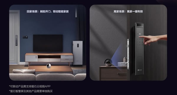 螢石智能家居全新極光人臉鎖Y3000F 等你解鎖！_7