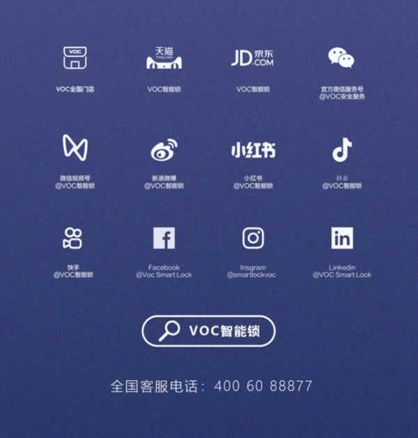 VOC智能鎖